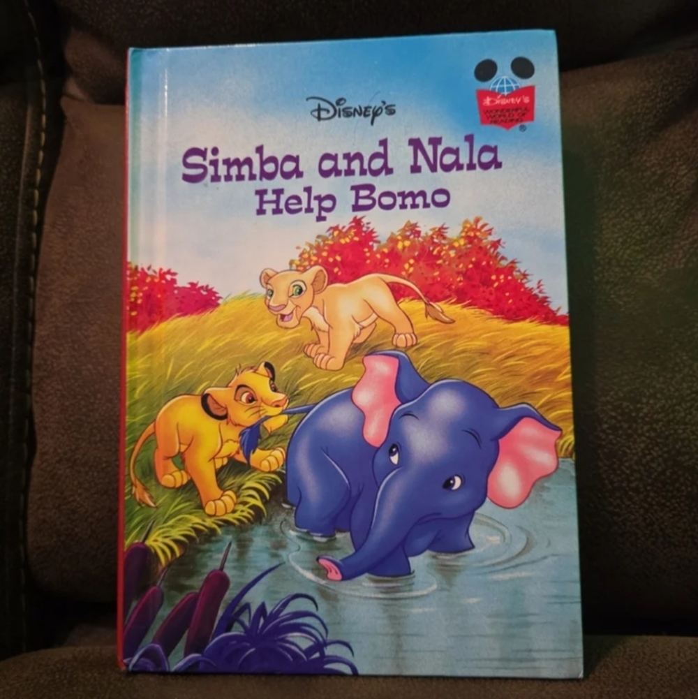 Disney’s Simba and Nala Help Bomo Hardcover Book – 1995